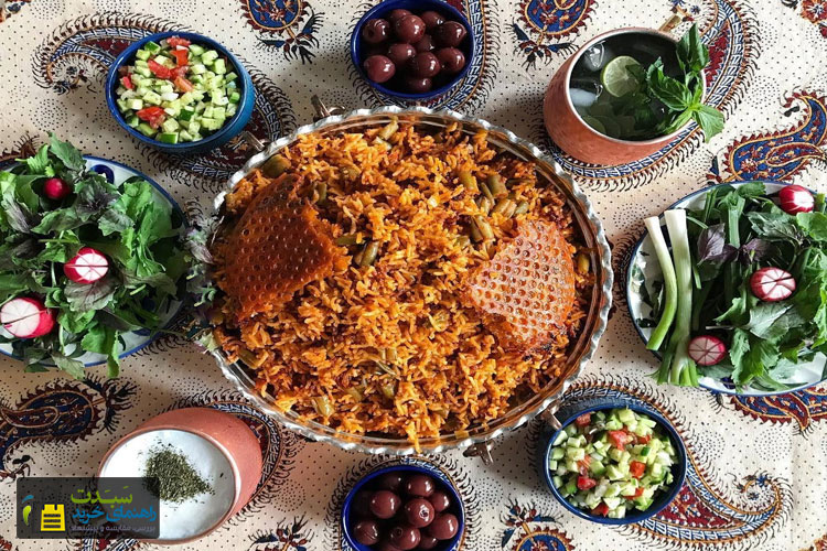 لوبیا-پلو-از-غذاهای-سنتی-تهران