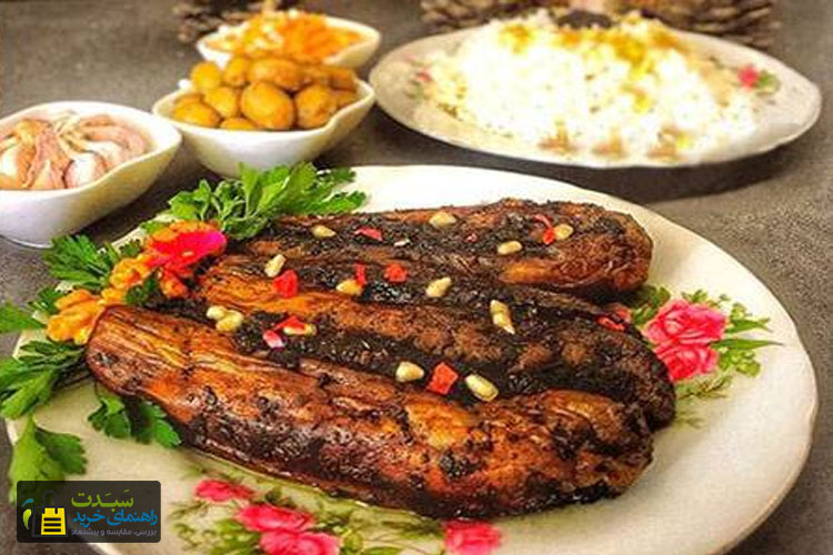 بادمجان-کباب،-غذای-سنتی-استان-گیلان