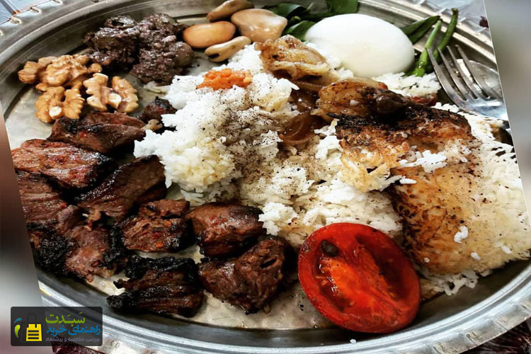 پلو-کبابی-یا-پلا-کباب،-غذای-سنتی-استان-گیلان