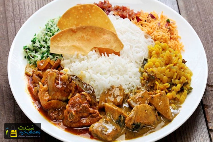برنج-و-ادویه-کاری-از-غذاهای-سریلانکا