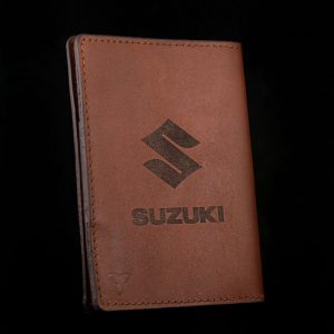 کیف مدارک چرم یلسان مدل SUZUKI کد KM-200-54-GS