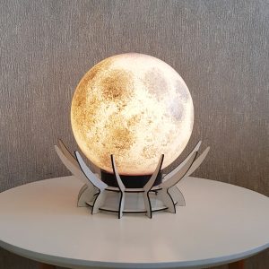 آباژور رومیزی طرح مروارید مدل کره ماه