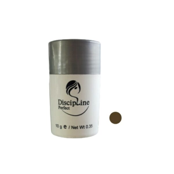 پودر پریشت کننده مو دیسیپلین کد 5.0 وزن 10 گرم رنگ قهوه ای متوسط